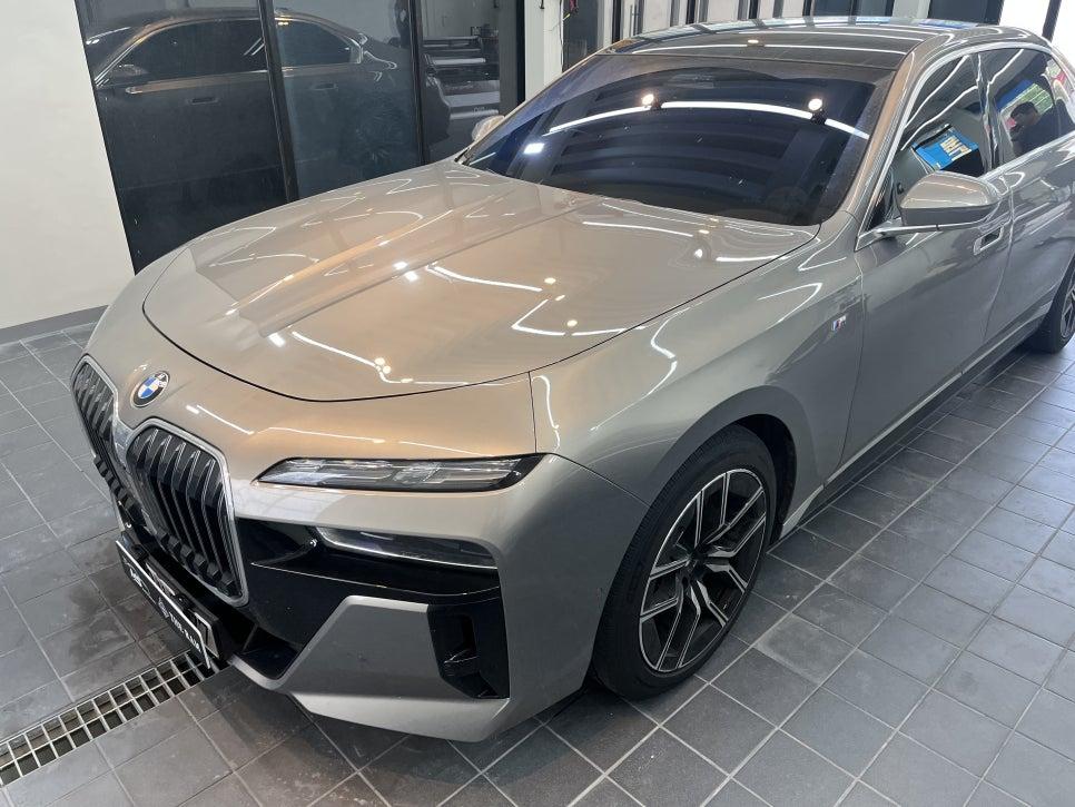 BMW 740d 고속 출퇴근 차량의 앞유리 보호, 윈드쉴드